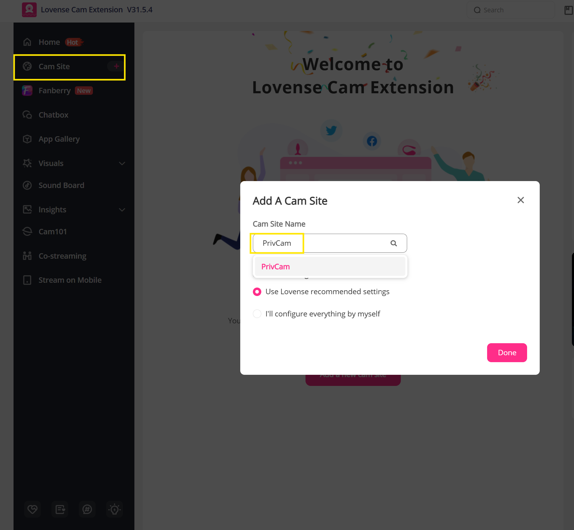 How to connect a Lovense toy?