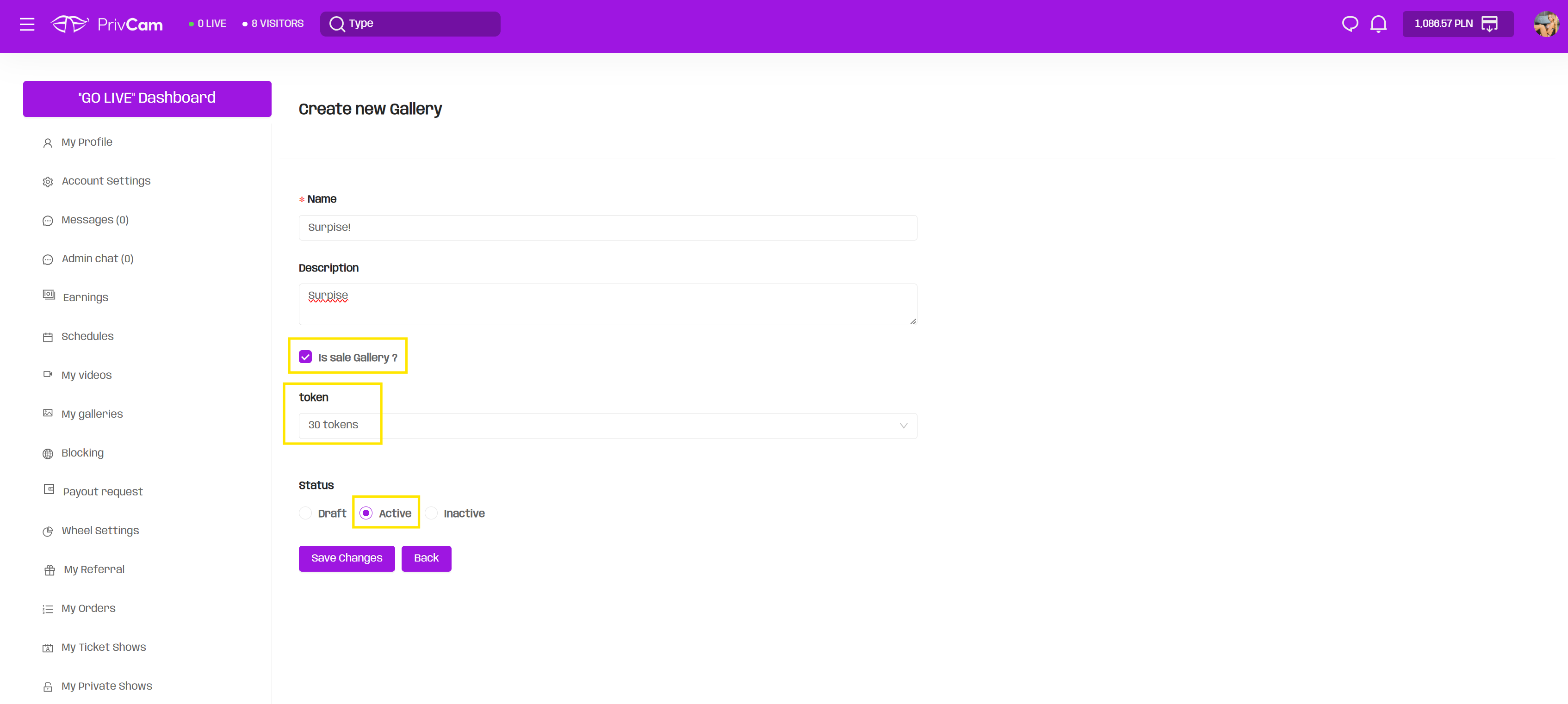 How to add photos and videos?