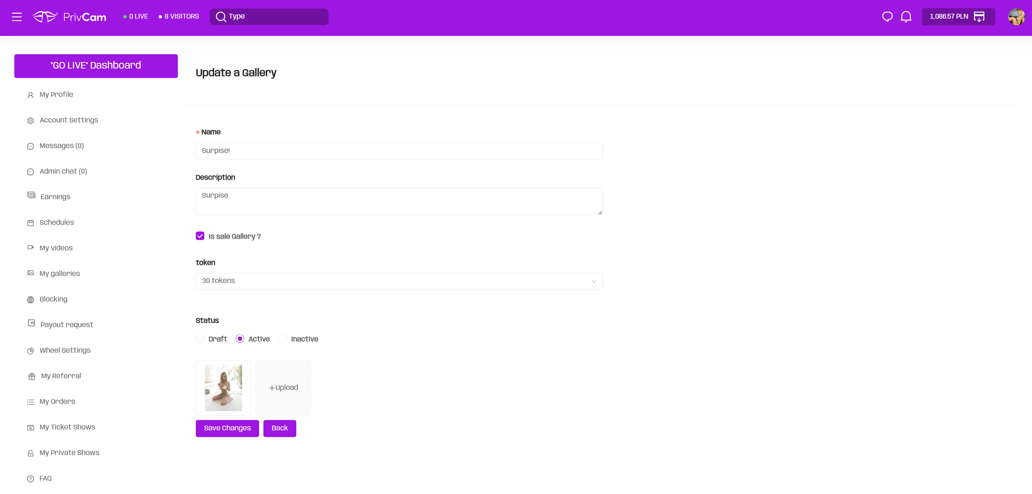 How to add photos and videos?